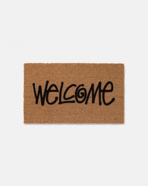 Accessoires Stüssy Stussy Welcome Mat Cocoa | KT00-U2-BP