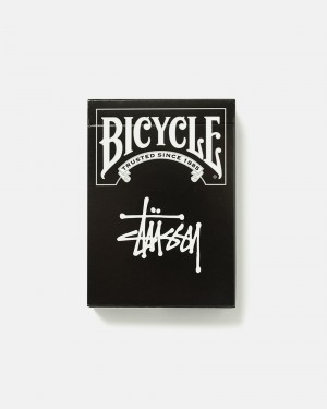 Accessory Stüssy Stussy Playing Cards Noir | FV80-O1-NA