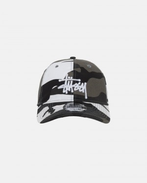 Ball Cap Stüssy New Era 9Twenty Basic Strapback Camouflage | GA29-O6-CC