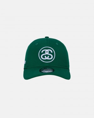 Ball Cap Stüssy New Era 9Twenty SS Link Vert | HF95-U9-FI