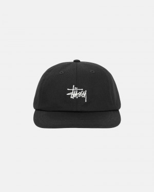 Ball Cap Stüssy Stock Low Pro Cap Noir | DY08-O6-OD