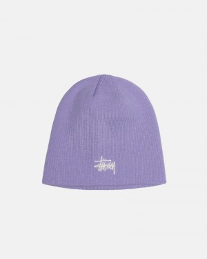 Bonnet Stüssy Skullcap Basic Lilac | IX90-X0-HS