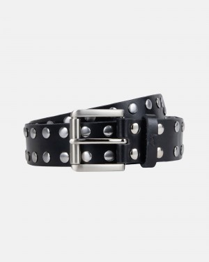 Ceinture Stüssy 8 Ball Studded Belt Noir | FZ20-F5-GN