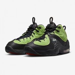 Chaussure Stüssy x Nike Air Penny 2 DX6933-300 Noir | GQ68-X0-CJ