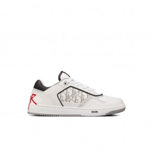 Chaussure Stüssy Stussy x Dior B27 DIOR AND SHAWN Signature Low Top Trainers Blanche | PA88-U0-RT