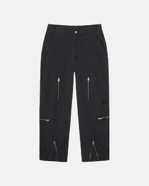 Pantalon Stüssy Nyco Flight Pant Noir | ED83-B7-JJ