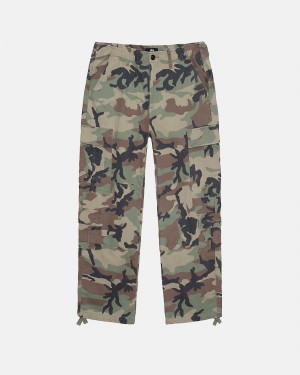 Pantalon Stüssy Surplus Cargo Ripstop Camouflage | XE36-O1-DP