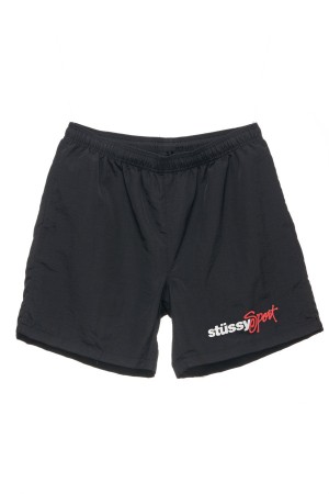 Short Stüssy Stussy Sport Watershort Noir | RN00-N8-YZ