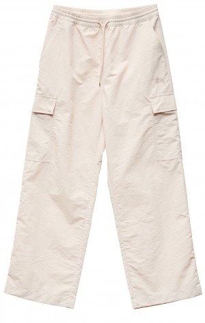 Shorts & Pants Stüssy Nylon Cargo Pant Oatmeal | DN18-X6-PW