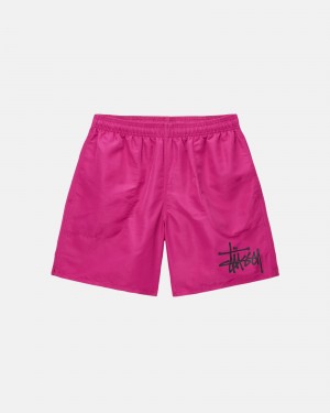 Swim Bottom Stüssy D'eau Corta Big Basic Magenta | HH44-S5-QP