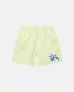 Swim Bottom Stüssy D'eau Corta Big Basic Pistachio | KC77-D8-GU