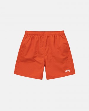 Swim Bottom Stüssy D'eau Corta Stock Clay | FY88-X9-YV