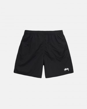 Swim Bottom Stüssy D'eau Corta Stock Noir | QZ61-M4-SN