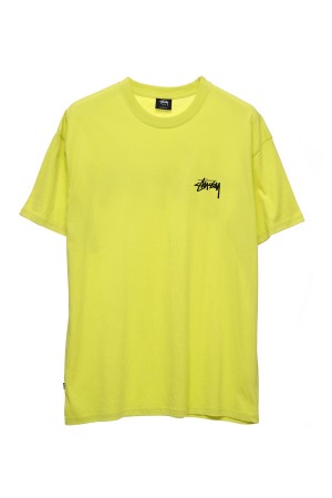 Tees Stüssy Big Stock Ss Tee Jaune | RJ63-U3-XJ