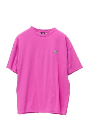 Tees Stüssy Offset Graffiti Relaxed Tee Berry | PB07-A1-VI