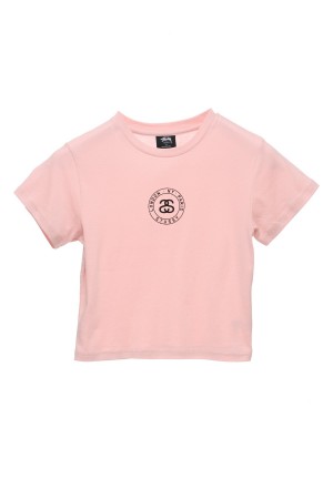 Tees Stüssy Seal Rib Tee Rose | PL43-G1-RN