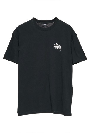 Tees Stüssy Solid World Tour Lcb Ss Tee Noir | VN01-T4-PV