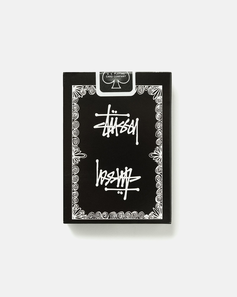 Accessory Stüssy Stussy Playing Cards Noir | FV80-O1-NA