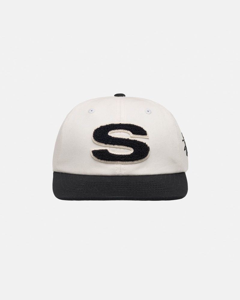 Ball Cap Stüssy Chenille S Low Pro Cap Natural | PK60-W9-FN