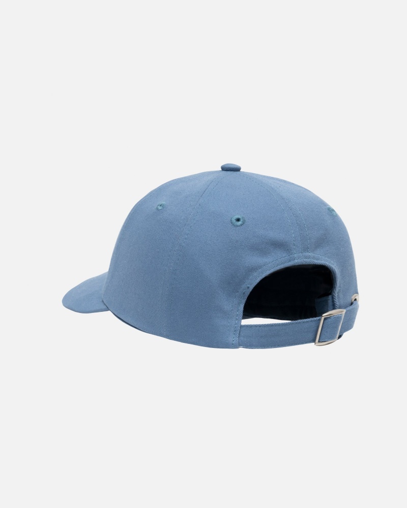 Ball Cap Stüssy Low Pro Basic Stock Strapback Slate | BI80-E0-SG