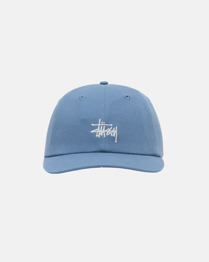 Ball Cap Stüssy Low Pro Basic Stock Strapback Slate | BI80-E0-SG