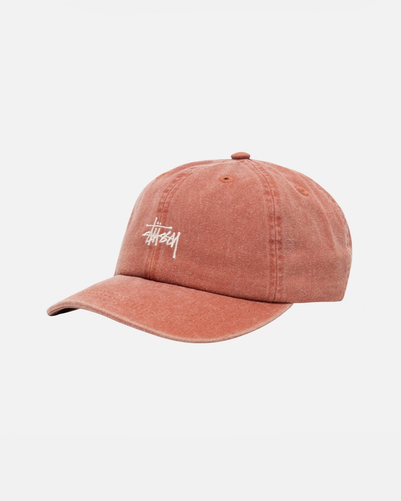 Ball Cap Stüssy Low Pro Basic Washed Strapback Spice | VJ58-A5-ET