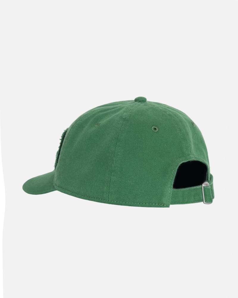 Ball Cap Stüssy Low Pro Copyright Applique Strapback Vert | EJ37-C7-TH