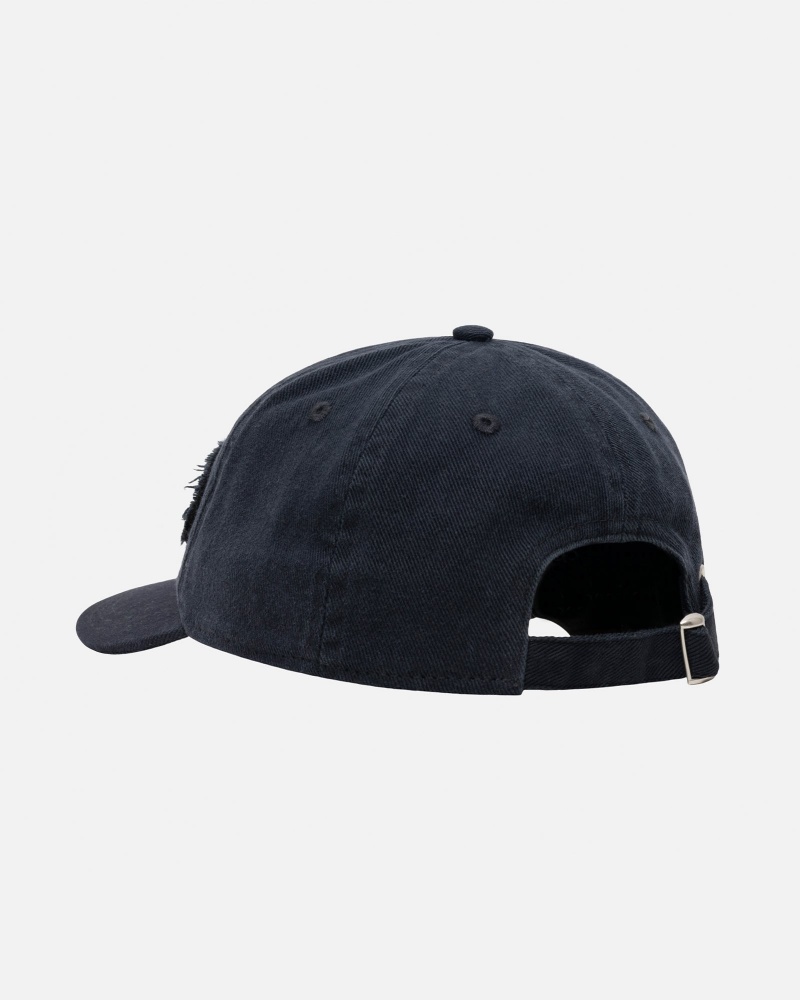 Ball Cap Stüssy Low Pro Copyright Applique Strapback Bleu Marine | FK66-O4-SM