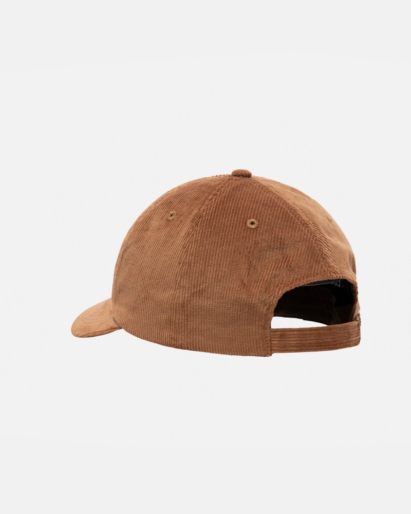 Ball Cap Stüssy Mid-Depth Sport Arch Strapback Hazelnut | AJ95-P4-CP