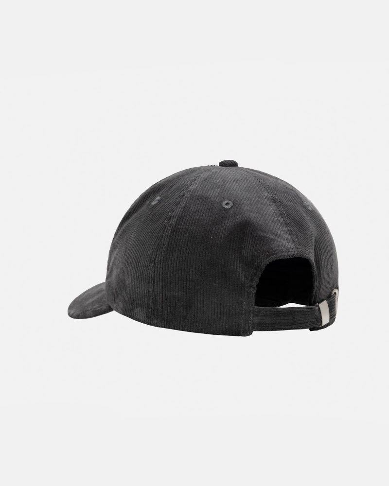 Ball Cap Stüssy Mid-Depth Sport Arch Strapback Charcoal | BY62-M0-FX