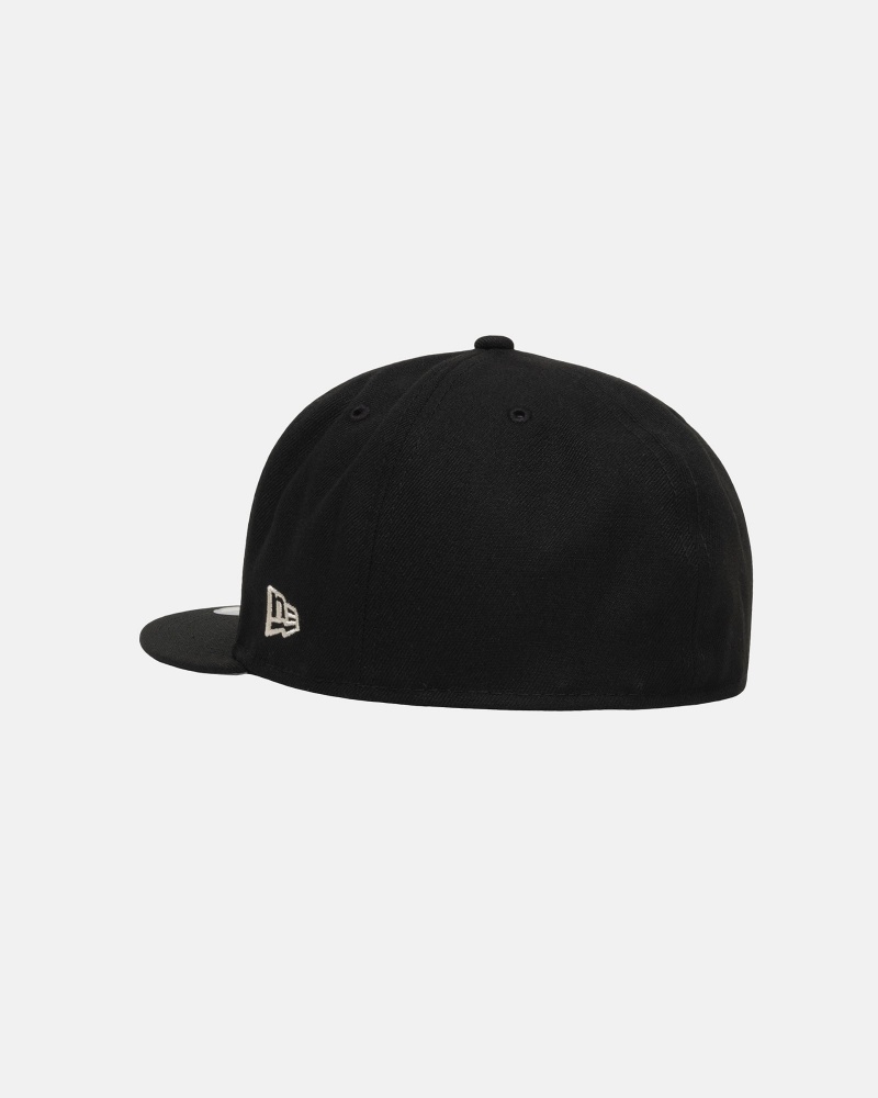 Ball Cap Stüssy New Era 59Fifty Airplane Noir | JP87-V2-RL