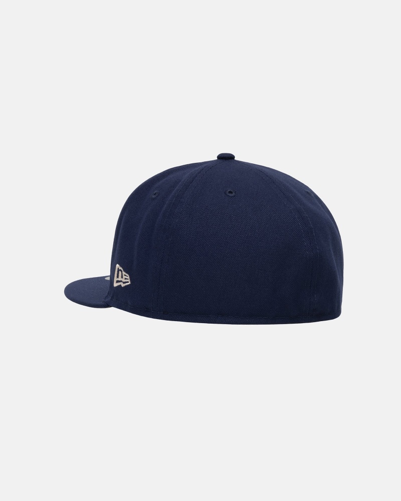 Ball Cap Stüssy New Era 59Fifty Airplane Bleu Marine | TL11-T9-CH