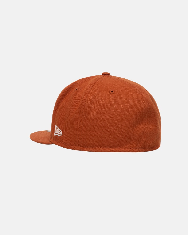 Ball Cap Stüssy New Era 59Fifty Authentic Rust | GR69-B3-JH