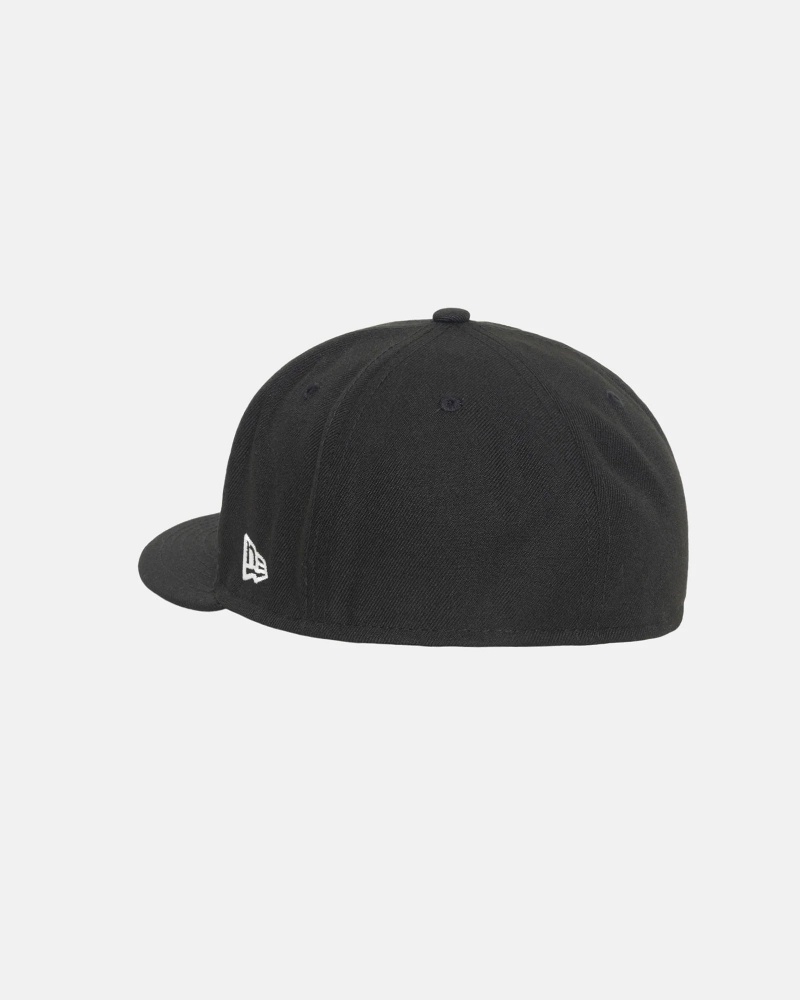 Ball Cap Stüssy New Era 59Fifty Authentic Noir | LF84-K1-ES