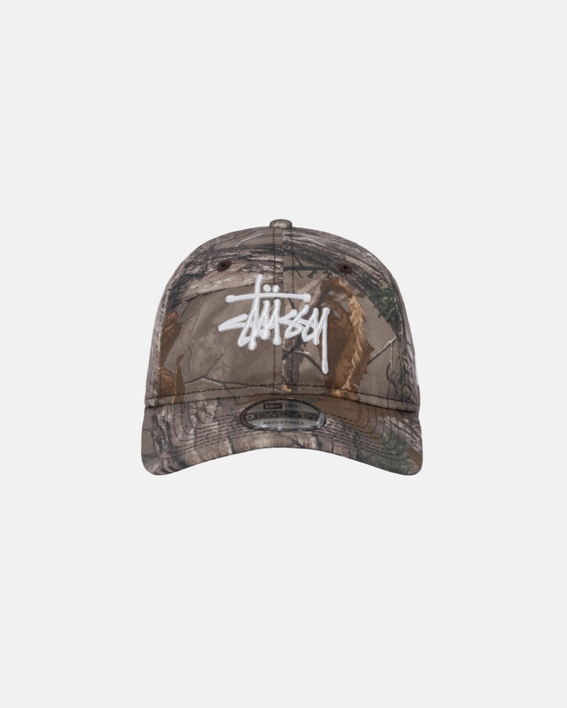 Ball Cap Stüssy New Era 9Twenty Basic Strapback Realtree | EV91-Z2-PC