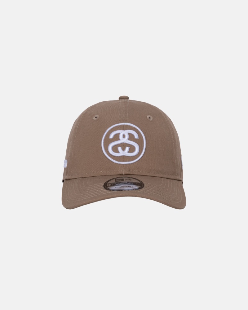 Ball Cap Stüssy SS Link 9Twenty Cap Kaki | GP73-Q0-EV