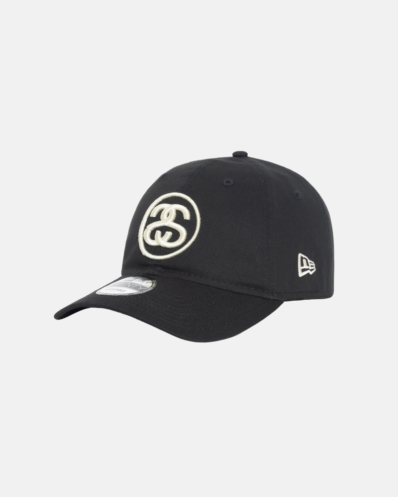 Ball Cap Stüssy SS Link 9Twenty Cap Noir | BP60-Q5-EU