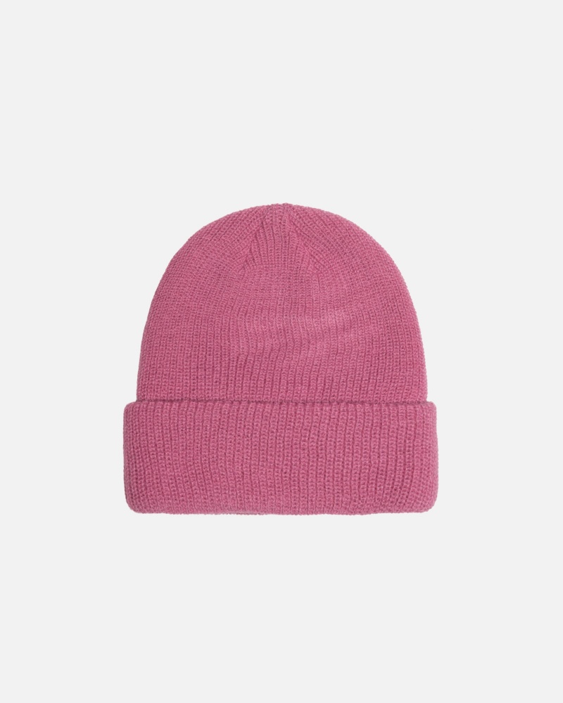 Bonnet Stüssy Cuff Beanie Basic Rose | FH96-S2-JZ