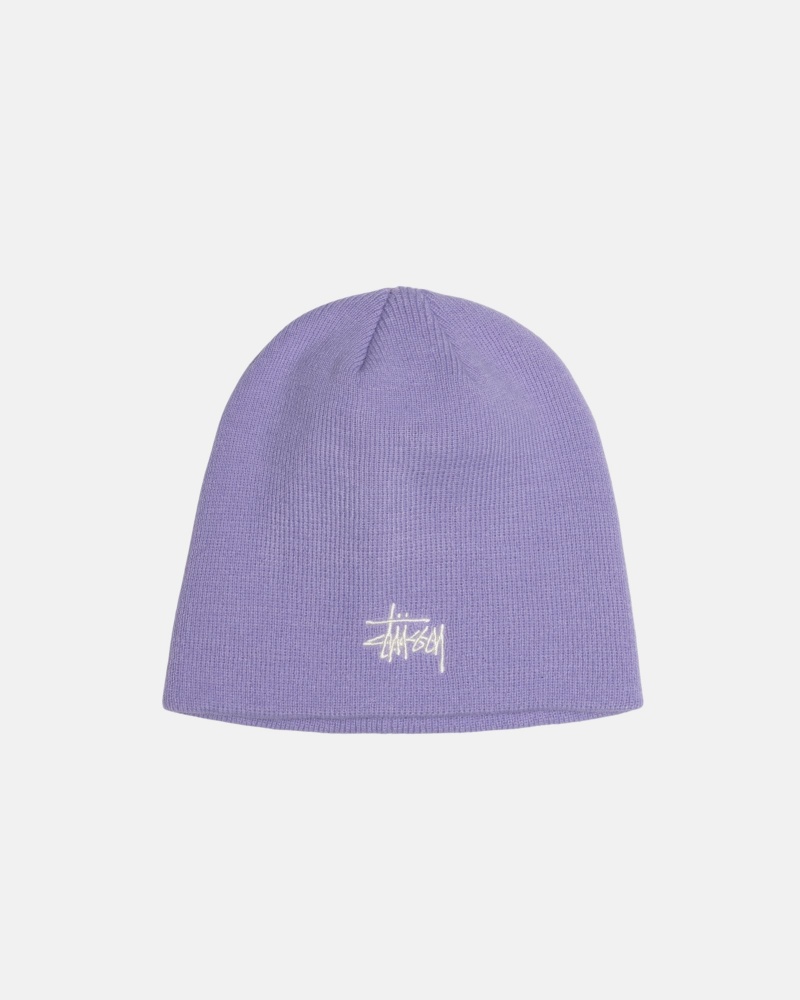 Bonnet Stüssy Skullcap Basic Lilac | IX90-X0-HS