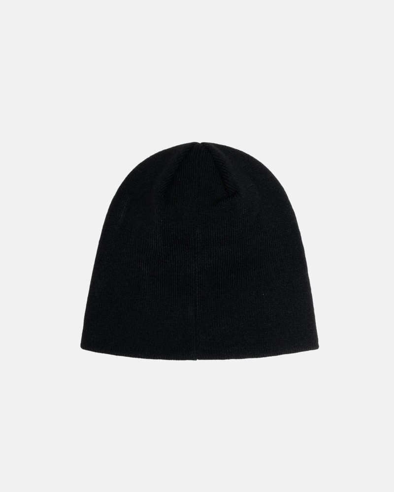 Bonnet Stüssy Skullcap Basic Noir | IB97-P6-BE