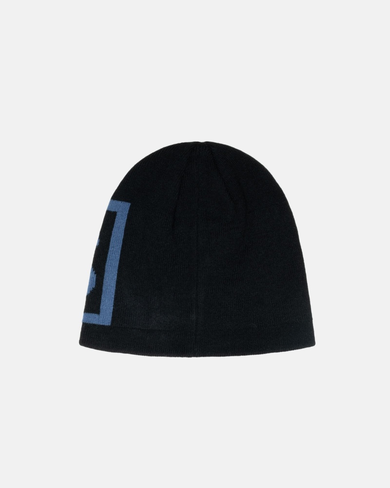 Bonnet Stüssy Ss Link Skull Cap Noir | IA83-G7-IB