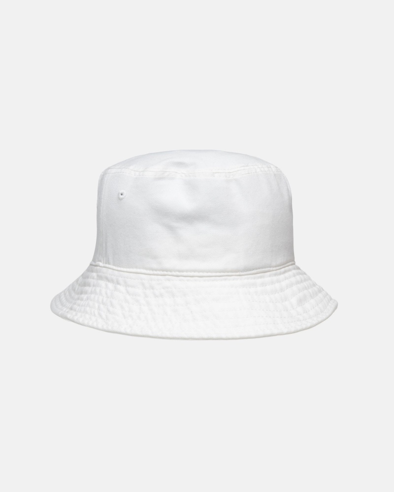 Bucket Hat Stüssy Bucket Hat Big Stock Natural | RO87-D4-LA