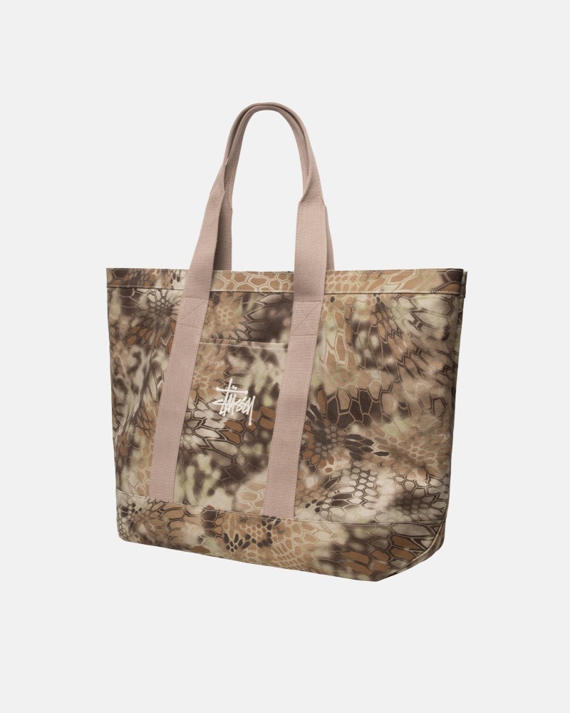 Cabas Stüssy Tela Extra Large Tote Bag Highlander | PX71-B8-GI