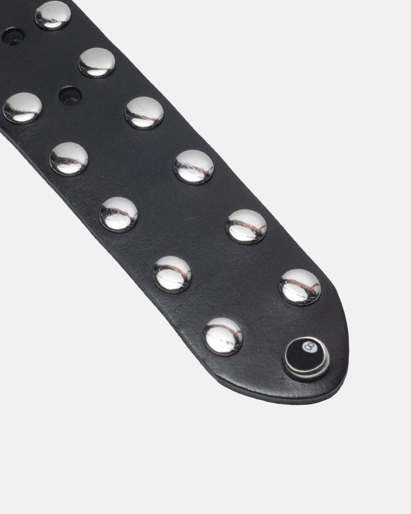 Ceinture Stüssy 8 Ball Studded Belt Noir | FZ20-F5-GN