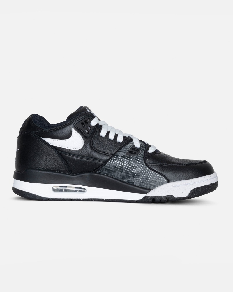 Chaussure Stüssy & Nike Air Flight '89 Low Black/White-White | NN64-J8-XD