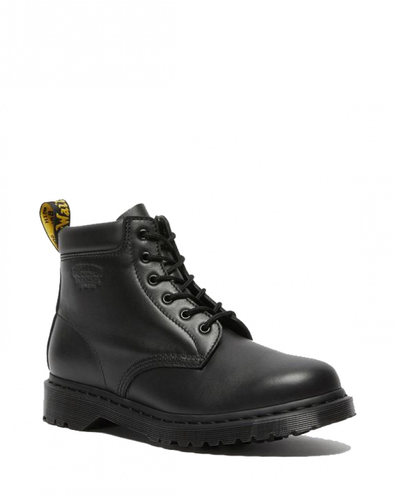 Chaussure Stüssy x Dr. Martens 939 Cuir Ankle Boots Noir | KD08-N6-SU