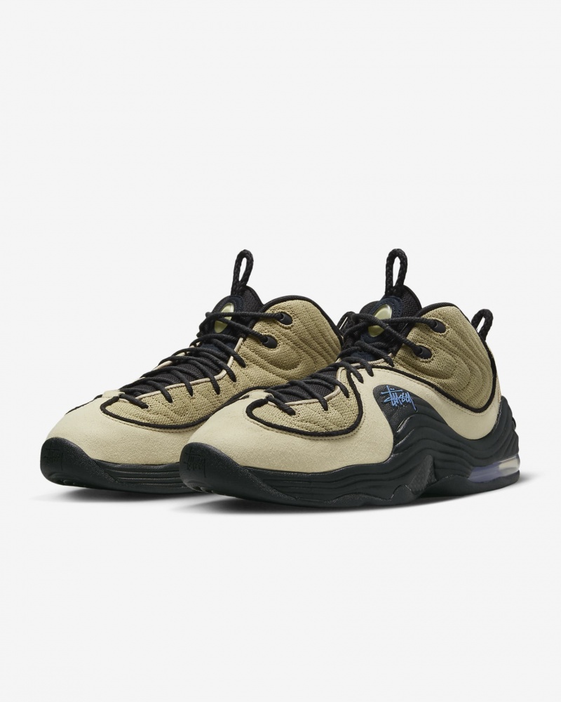 Chaussure Stüssy x Nike Air Penny 2 DX6934-200 Noir | MF15-A9-CE