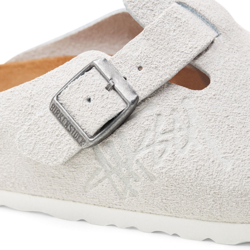 Chaussure Stüssy Stussy Boston Daim Bone | CM80-S3-WL