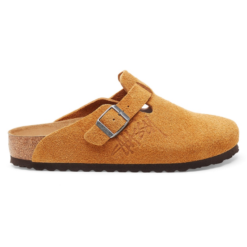 Chaussure Stüssy Stussy Boston Daim Caramel | US50-M9-JS