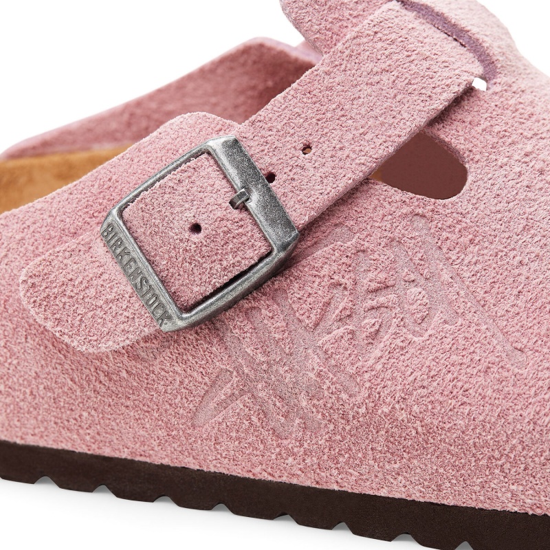 Chaussure Stüssy Stussy Boston Daim Rose | DJ36-P1-RC